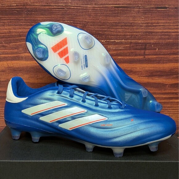 adidas Other - adidas Copa Pure 2.1 FG Marinerush Men's 10.5 Blue White Soccer Cleats IE4894